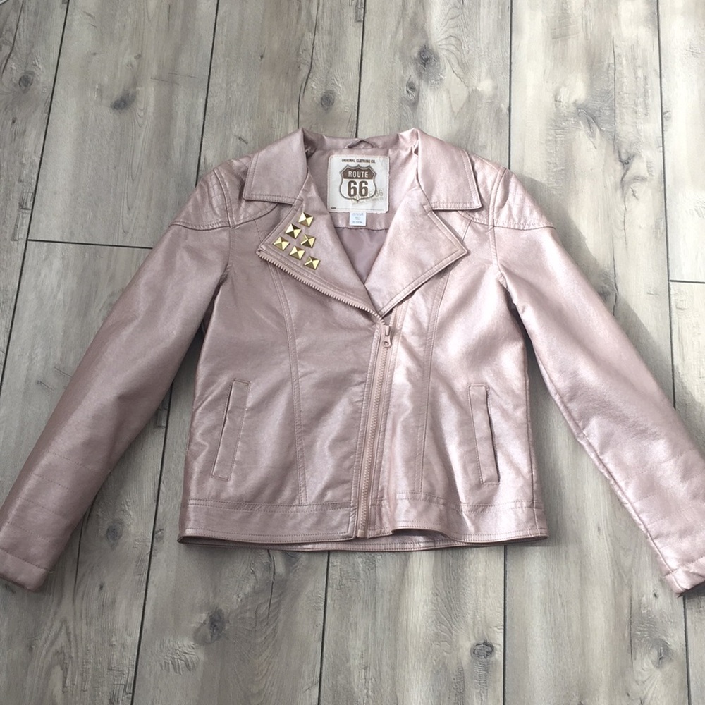 Route 66 Girl Light Pink Jacket Size XL (14/16)